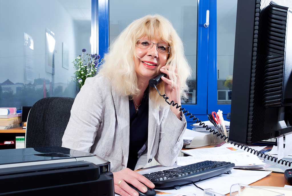 Portrait Frau Weimann, Büroleitung Hausverwaltung Dortmund